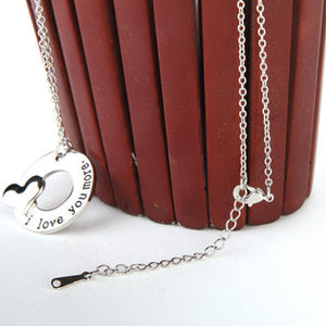I Love You More - Pendant Necklace